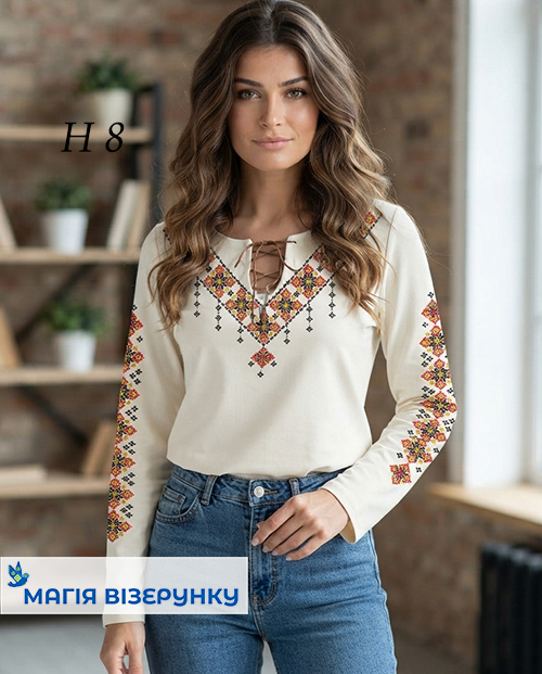 Заготовка вишиванки Геометрична Н 008