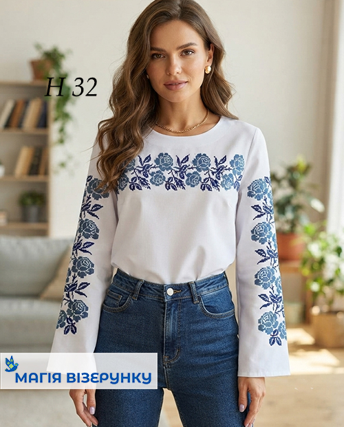 Вышиванка "Мелодия вышивки" Н - 032