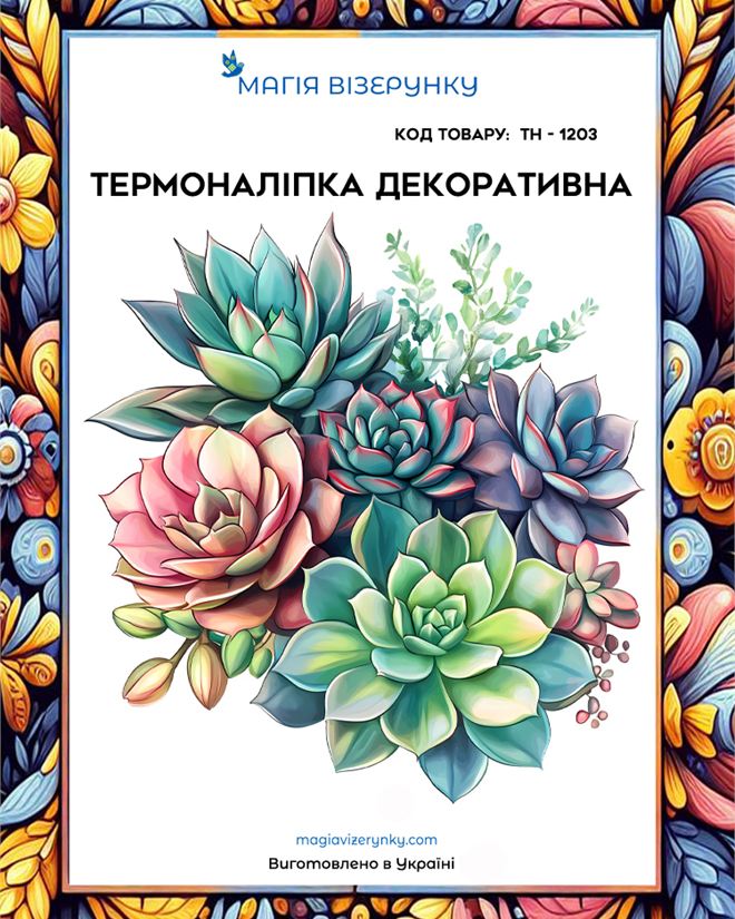 Термопринт ТН 1203 Сукуленты