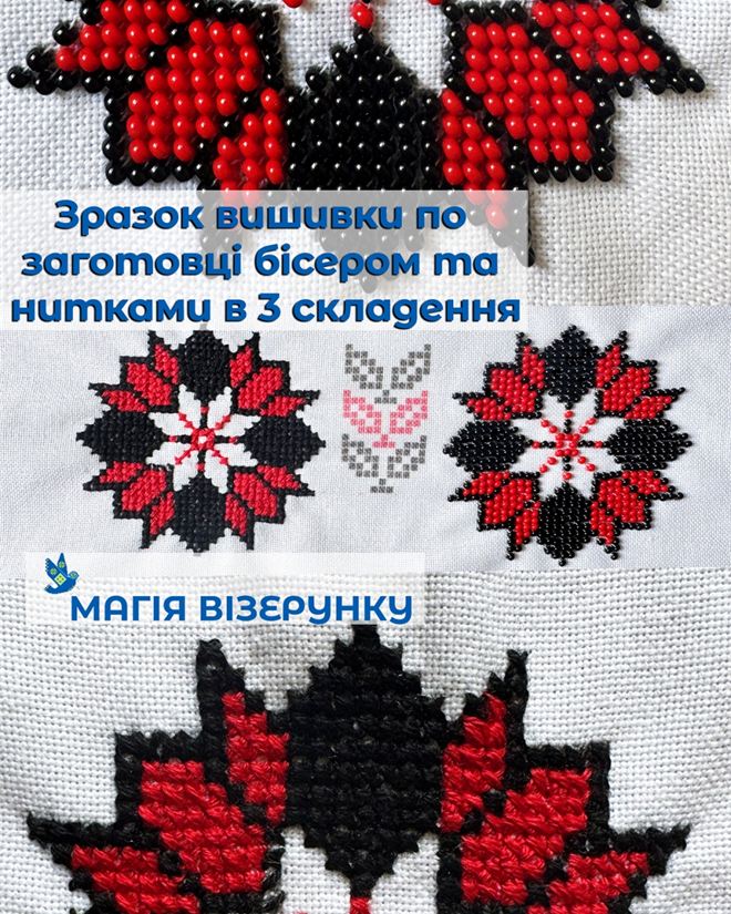 Парні заготовки вишиванок Сумщини