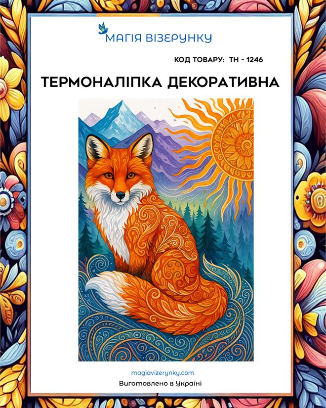 Термоналіпка лисиця  ТН 1246