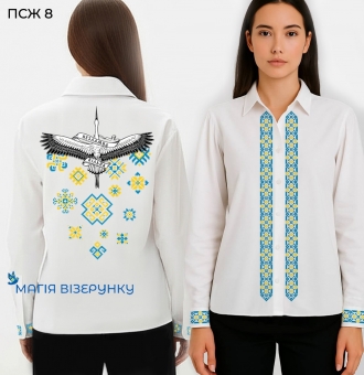 Пошита жіноча сорочка під вишивку "Воля"