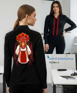 Пошита жіноча сорочка під вишивку "Мотанка"