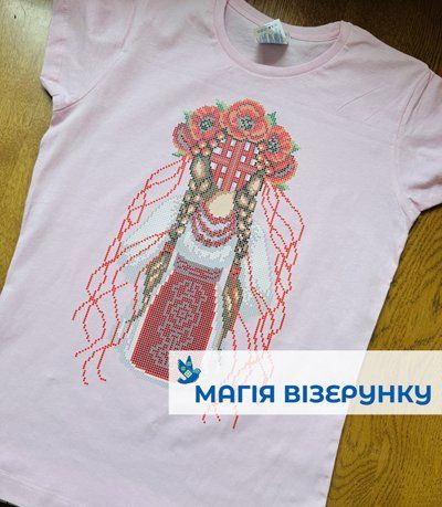 Футболка "Квітуча мотанка"