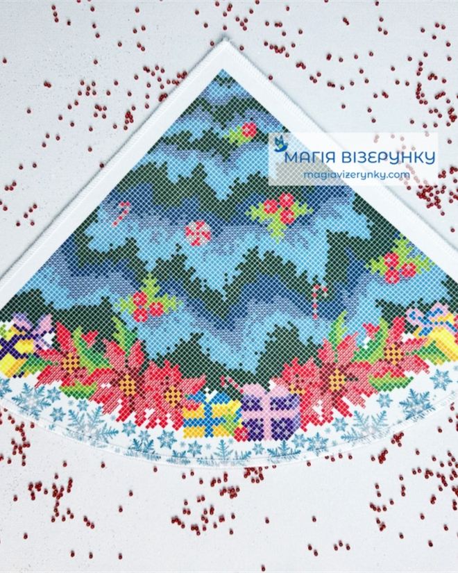 Ялинка для вишивки