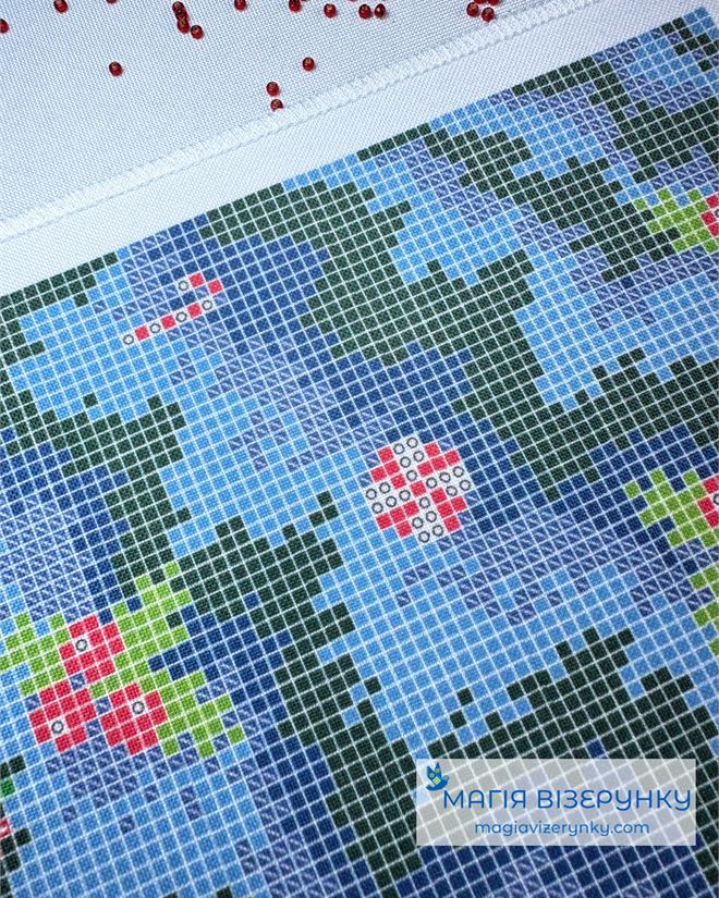 Ялинка для вишивки