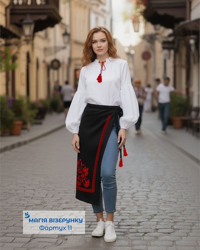 Фартух запаска для вишивки 11