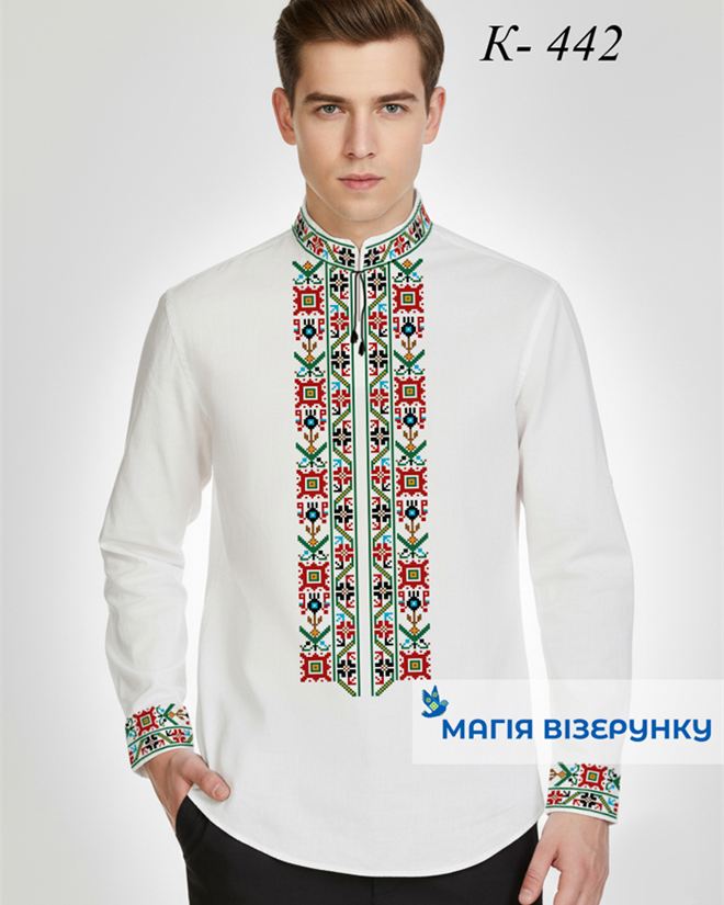 Заготовка мужской вышиванки КД 442