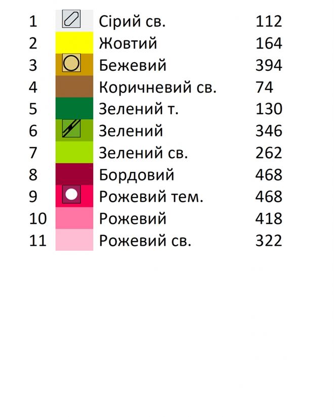 Бант пасхальный БП 64