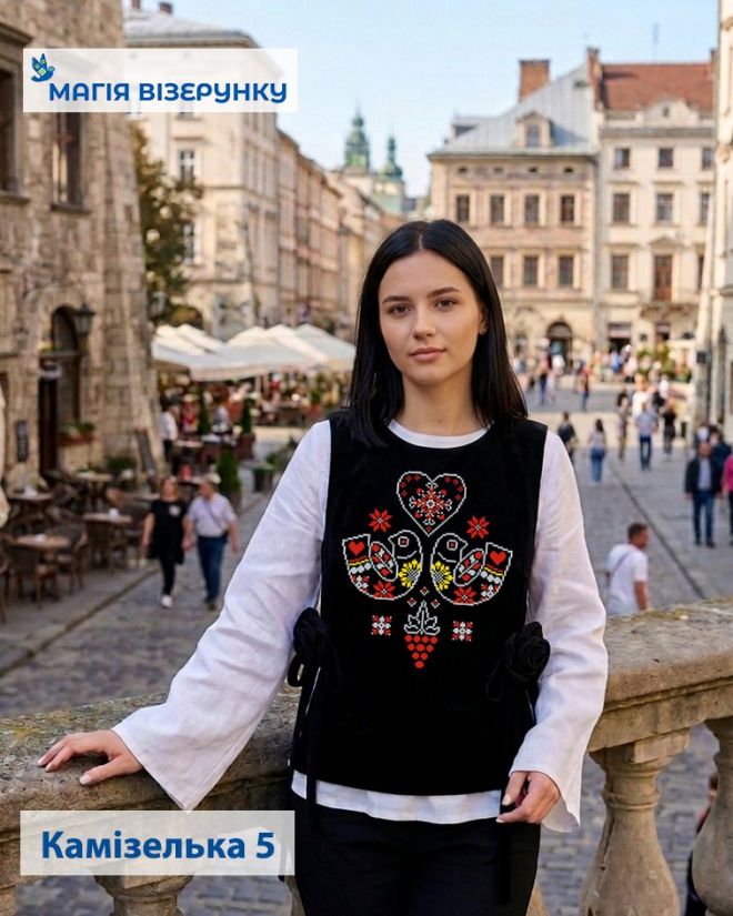 Камізелька для вишивки 5