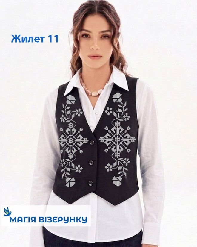 Заготовка на жилет для вишивки 11