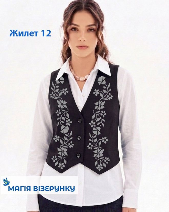Заготовка на жилет для вишивки 12