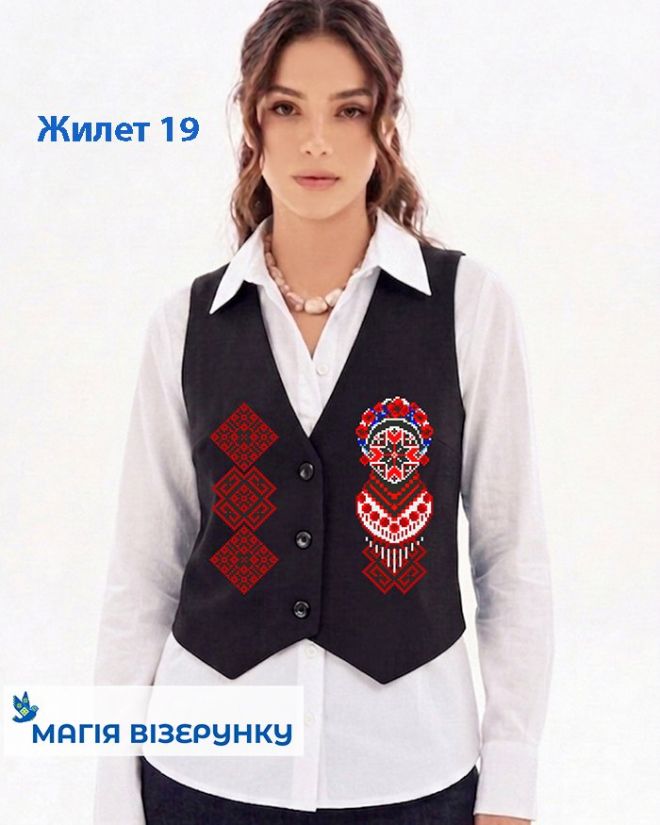 Заготовка на жилет для вишивки 19