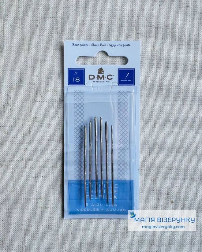 Голки DMC Chenille розмір 18