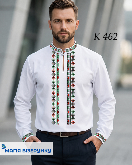Заготовка чоловічої вишиванки  К 462