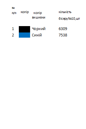 Заготовка чоловічої вишиванки  К 464