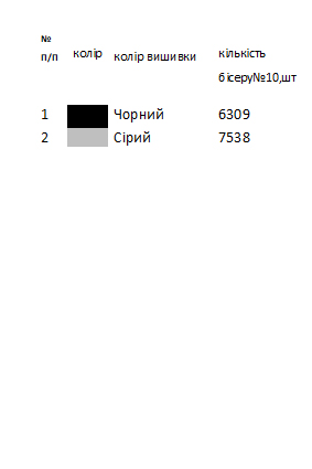 Заготовка чоловічої вишиванки  К 465