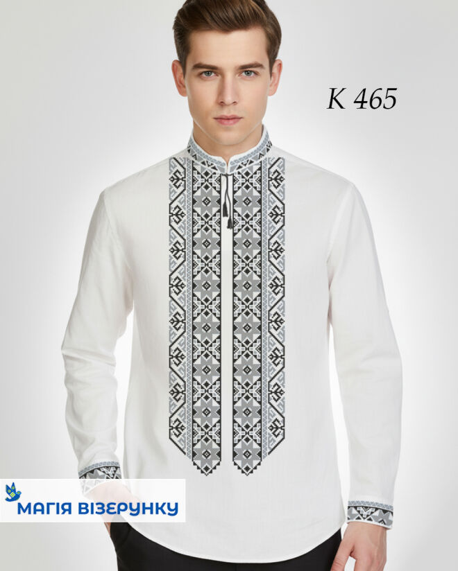 Заготовка чоловічої вишиванки  К 465