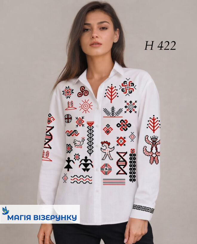 Заготовка вишиванки жіночої "Трипільська" Н 422