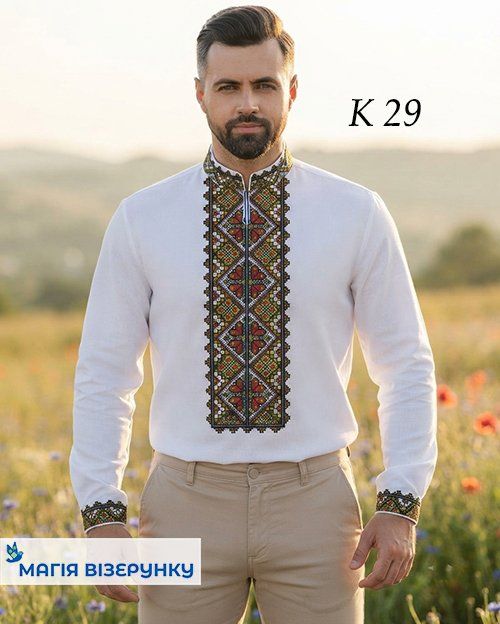 Заготовка чоловічої сорочки К 029
