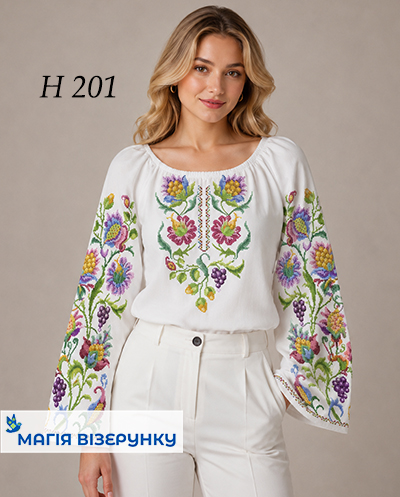 Заготовка вишиванки Н 201