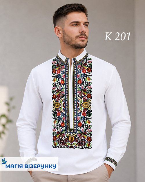 Заготовка чоловічої вишиванки К 201