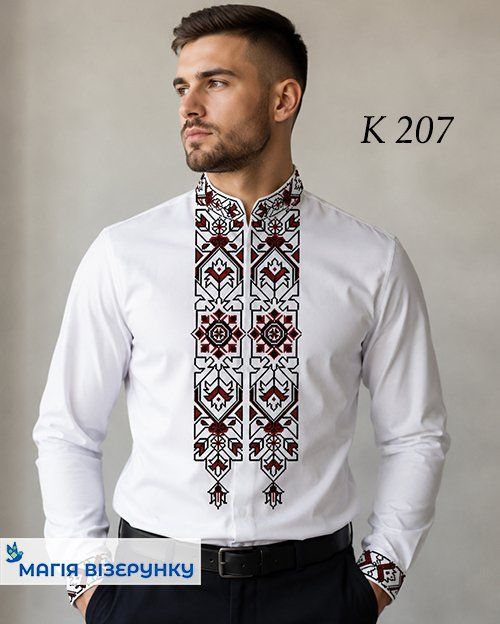 Заготовка мужской вышиванки К - 207