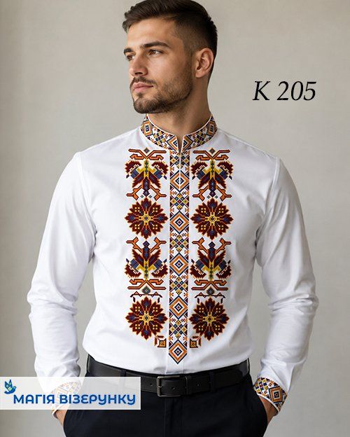Заготовка чоловічої вишиванки К 205