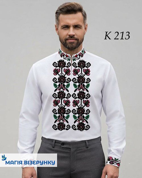 Заготовка чоловічої вишиванки К 213