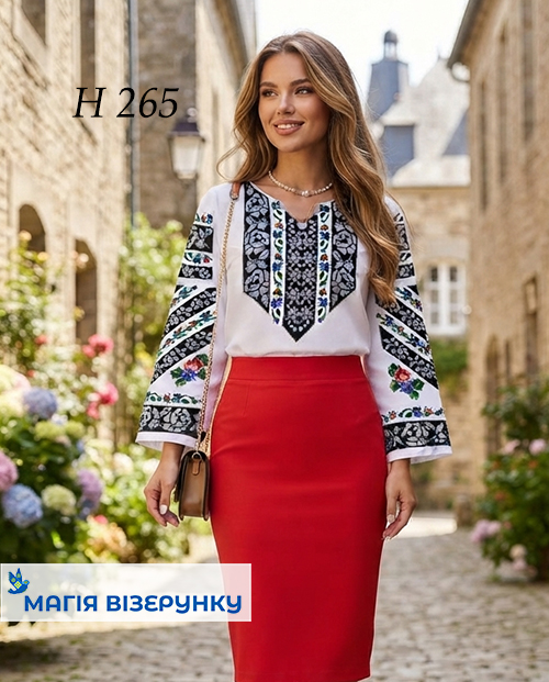Схема вишиванки Борщівська Н 265