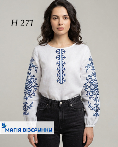 Схема вишиванки монохром Н 271