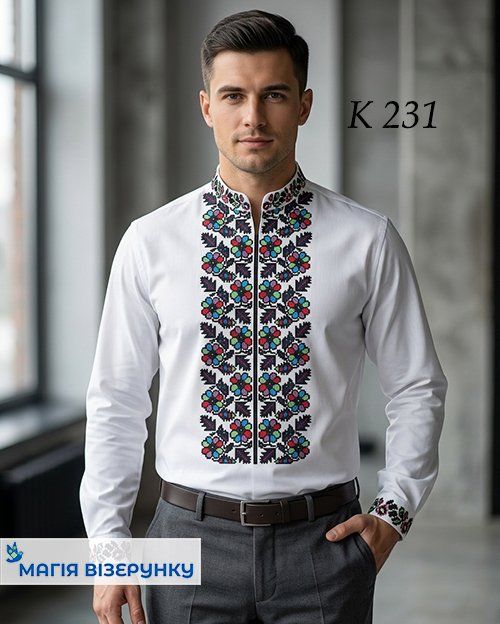 Заготовка чоловічої вишиванки К 231