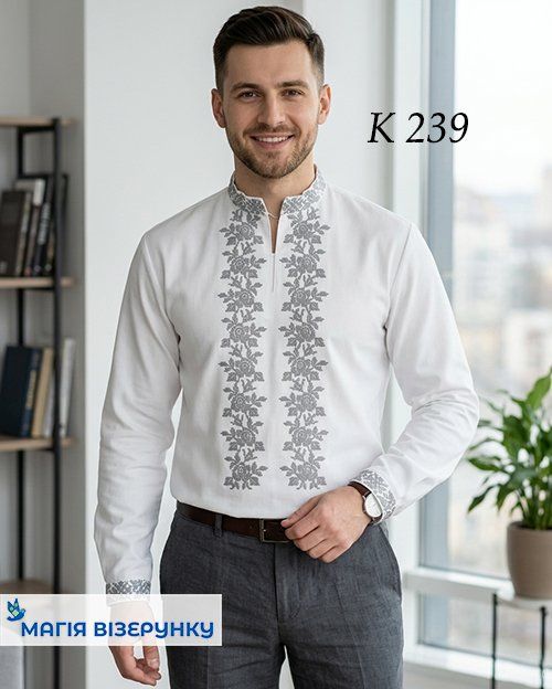 Заготовка мужской вышиванки К - 239
