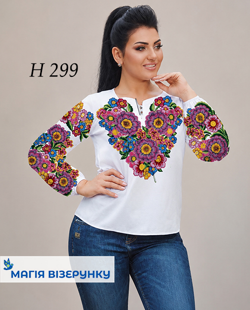 Заготовка вышиванки женской Н - 299