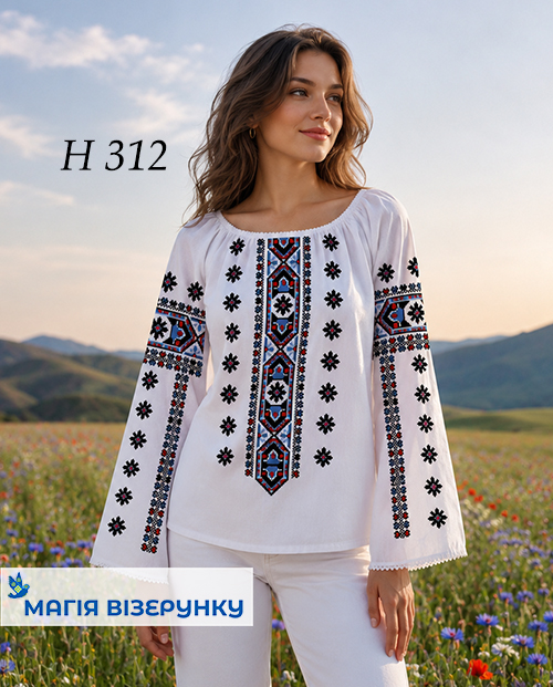 Заготовка жіночої вишиванки Н 312