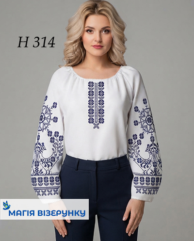 Заготовка жіночої вишиванки Н 314