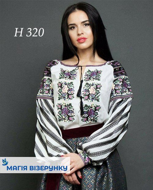 Заготовка жіночої вишиванки Н 320