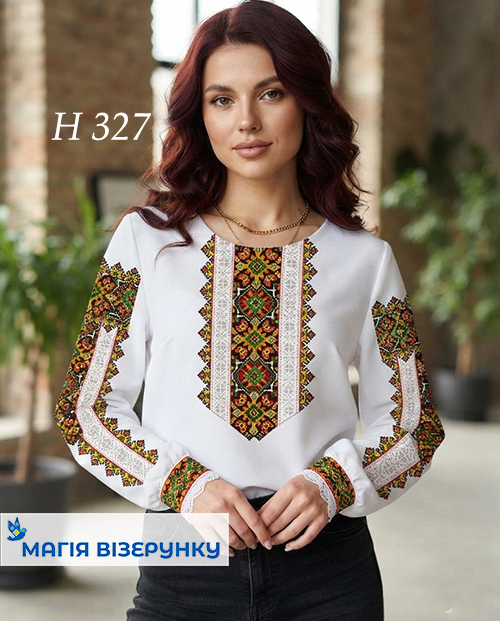 Заготовка жіночої вишиванки Н 327