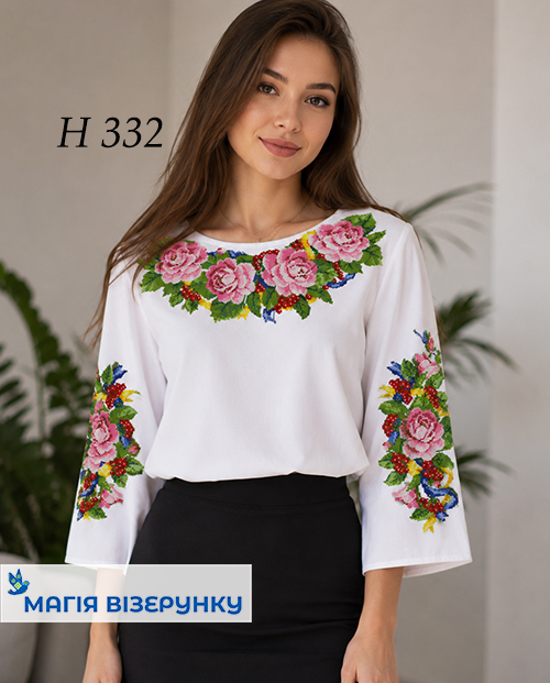 Заготовка жіночої вишиванки Н 332