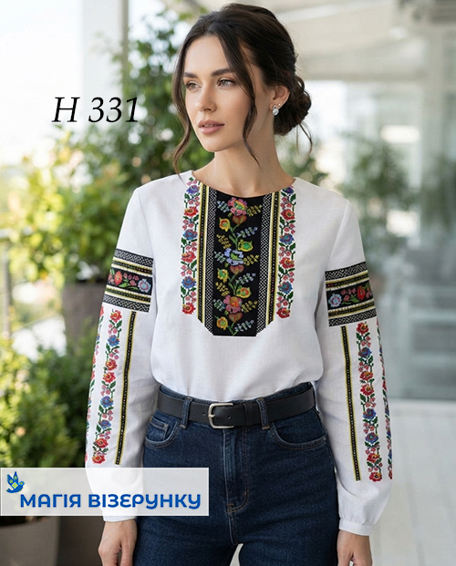 Заготовка жіночої вишиванки Н 331