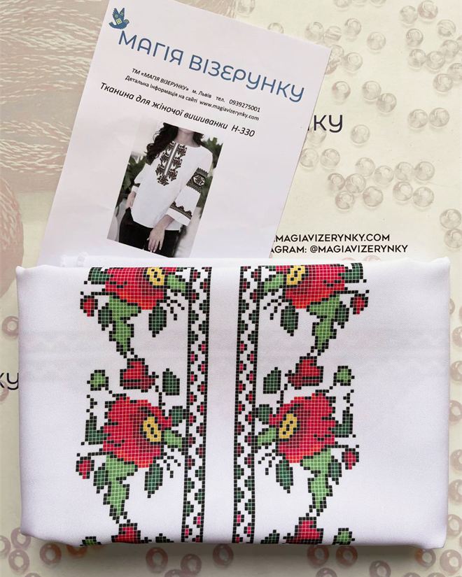 Заготовка жіночої вишиванки Н 330