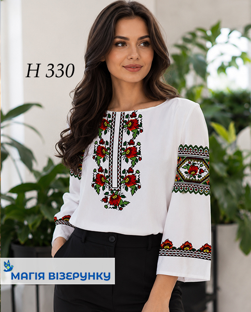 Заготовка жіночої вишиванки Н 330
