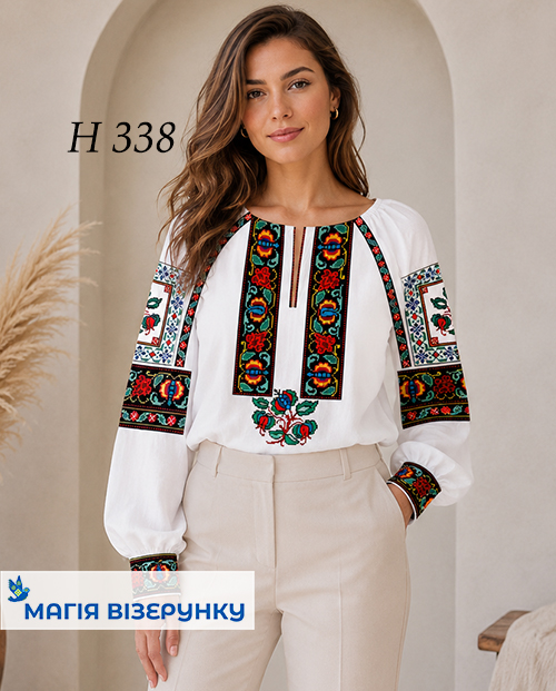 Заготовка жіночої вишиванки Н 338