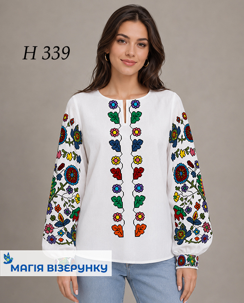 Заготовка жіночої вишиванки Н 339