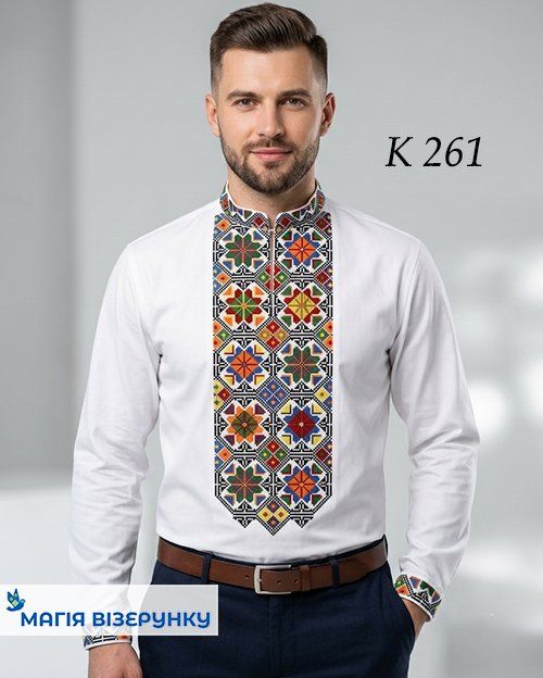 Заготовка чоловічої вишиванки К 261