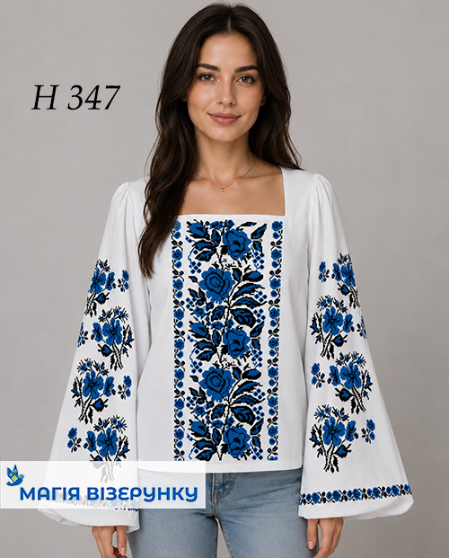Заготовка жіночої вишиванки Н 347