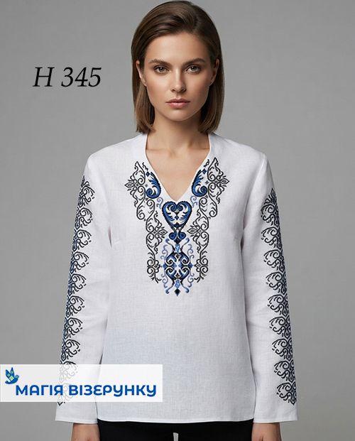 Заготовка жіночої вишиванки Н 345