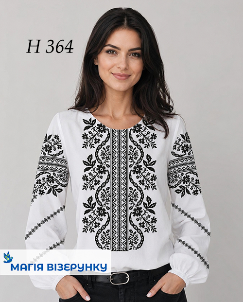 Заготовка жіночої вишиванки Н 364