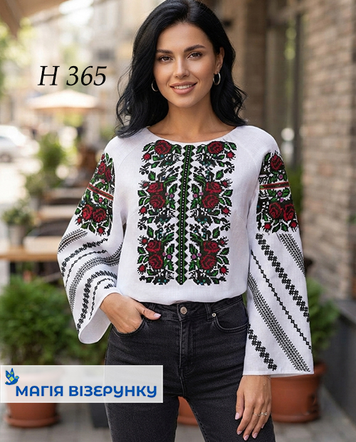 Заготовка жіночої вишиванки Н 365