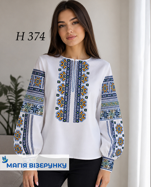 Заготовка жіночої вишиванки Н 374
